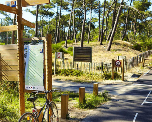 La côte landaise à vélo du Bassin d’Arcachon jusqu’à Bayonne